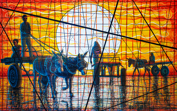 Sun Chariot of the Highlands Print