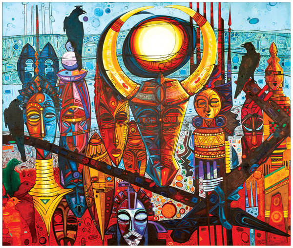 Guardians of the Sun by Adulis Ethiopia Art