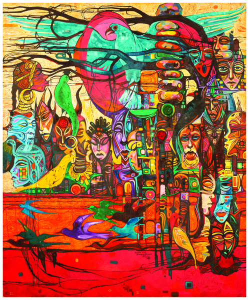 The Covenant of Birds by Adulis Ethiopia Art