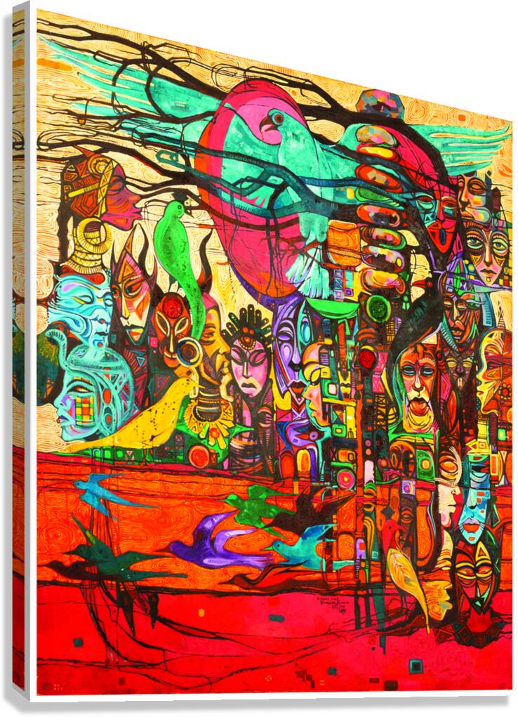 The Covenant of Birds Canvas Print