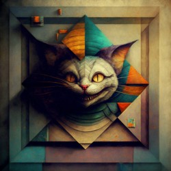 Alice in wonderland - Cheshire cat - Circus