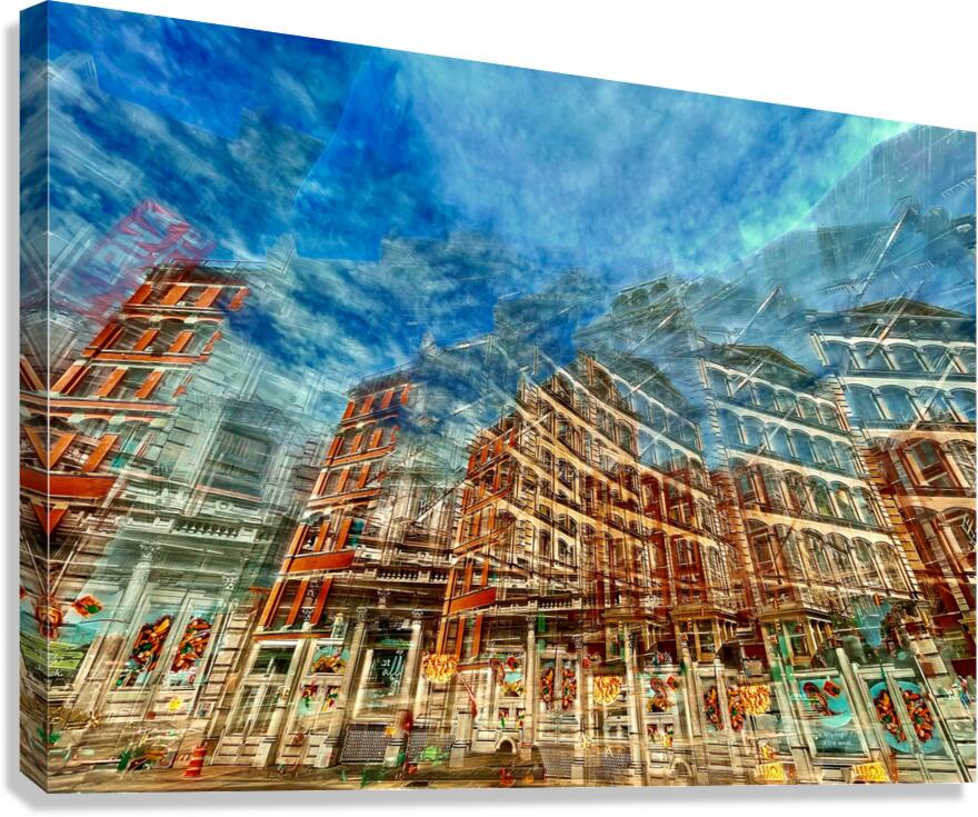 Street Sweep Canvas Print