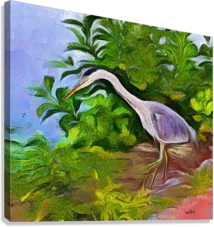 Feathered Friend Canvas Print