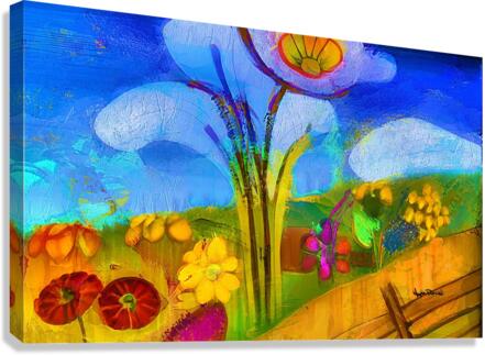 Flower Power Canvas Print