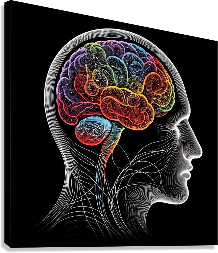 Braineeez 19 Canvas Print