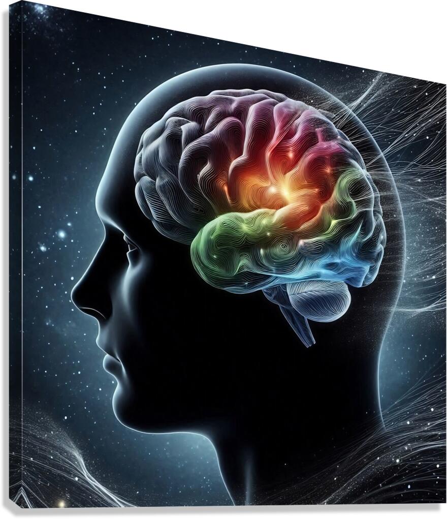 Braineeez 24 Canvas Print