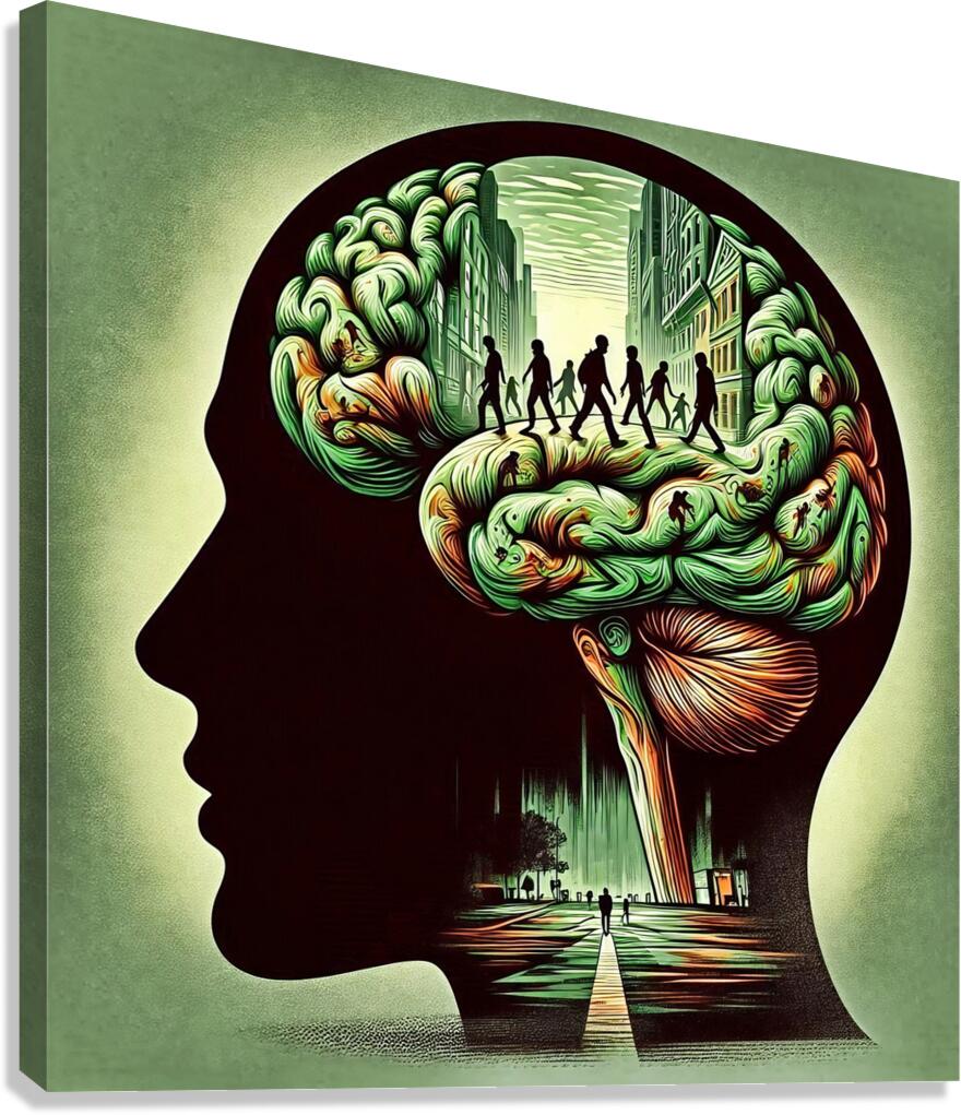 Braineeez 653 Canvas Print