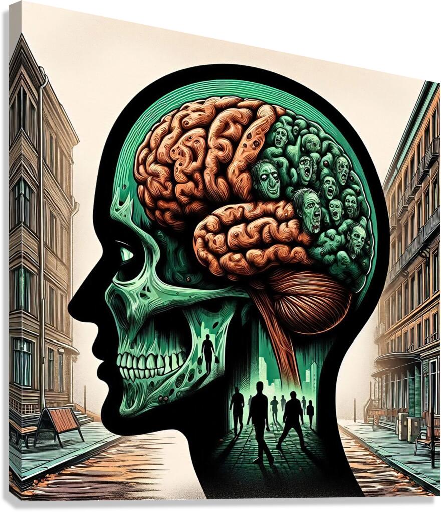 Braineeez 651 Canvas Print