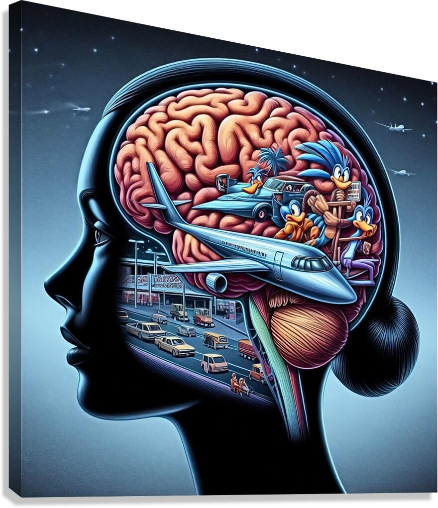 Braineeez 664 Canvas Print