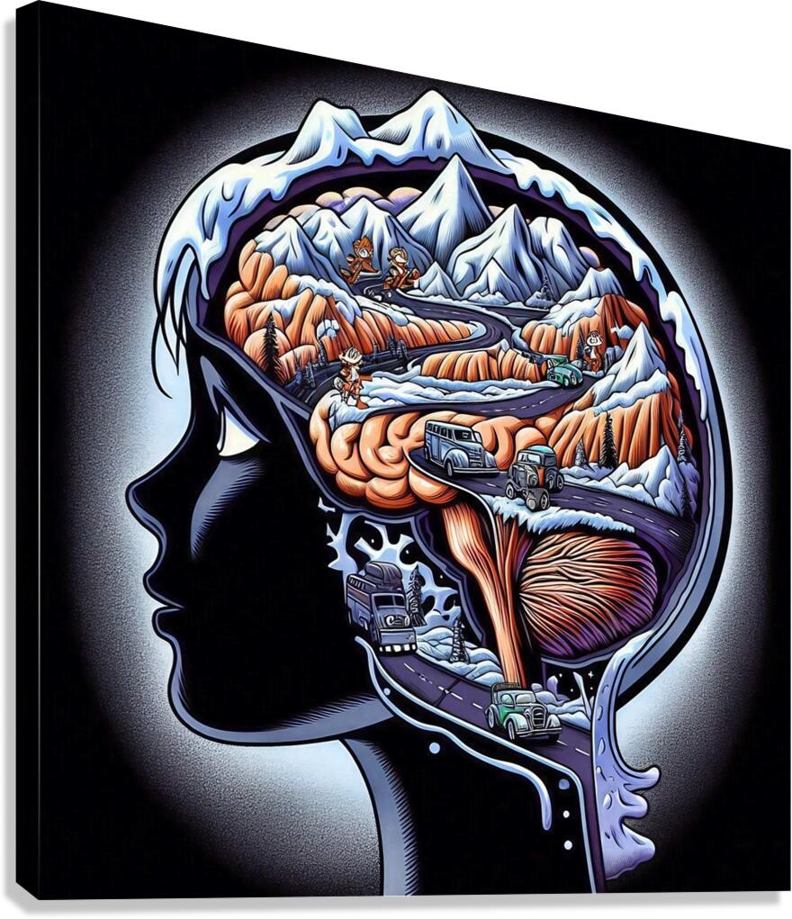 Braineeez 667 Canvas Print