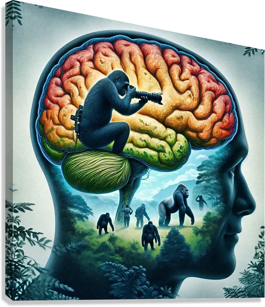 Braineeez 695 Canvas Print