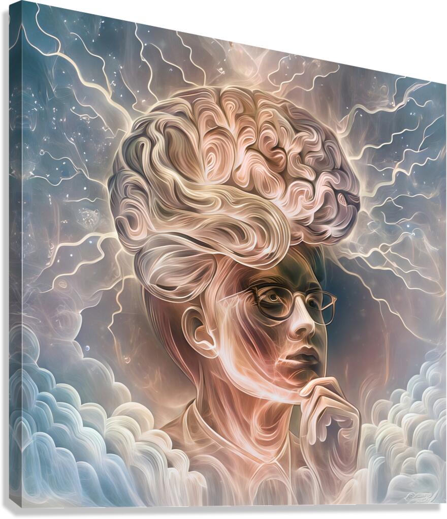 Braineeez 4016 Canvas Print