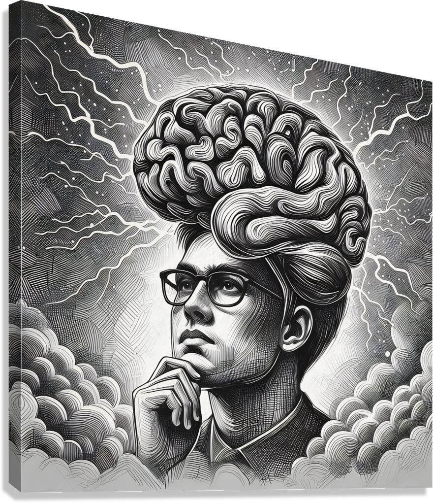 Braineeez 4026 Canvas Print