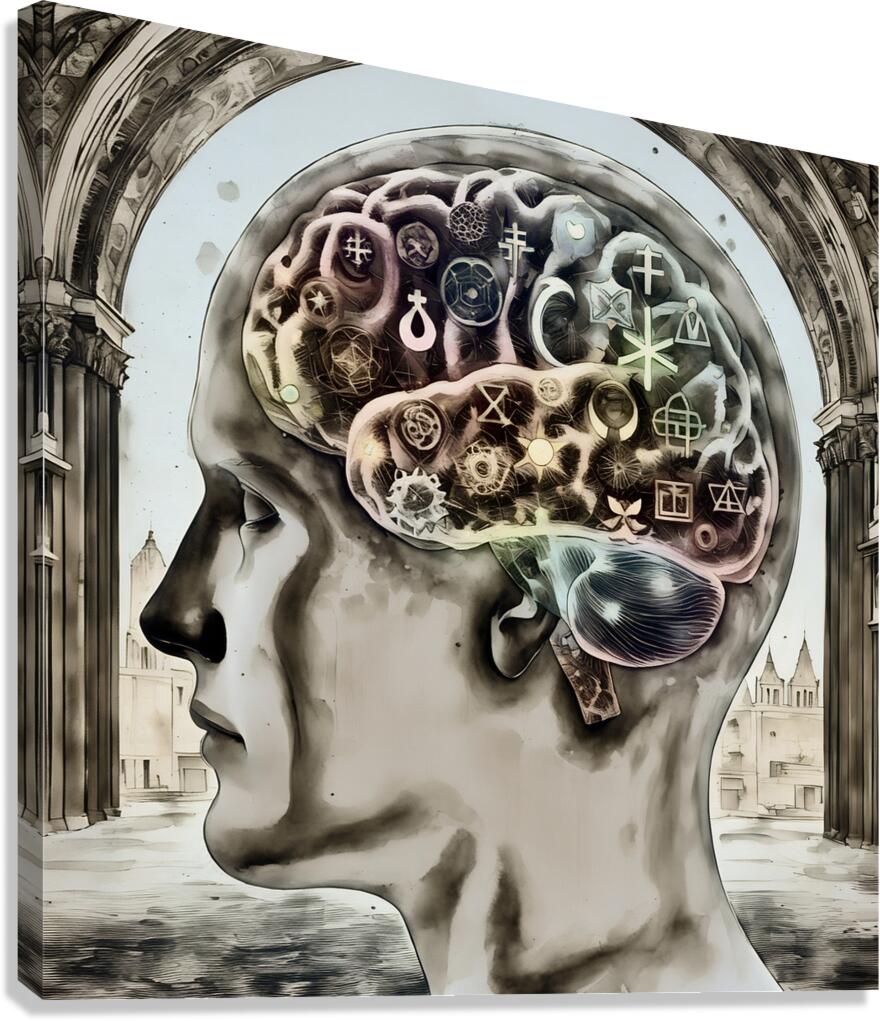 Braineeez 4011 Canvas Print