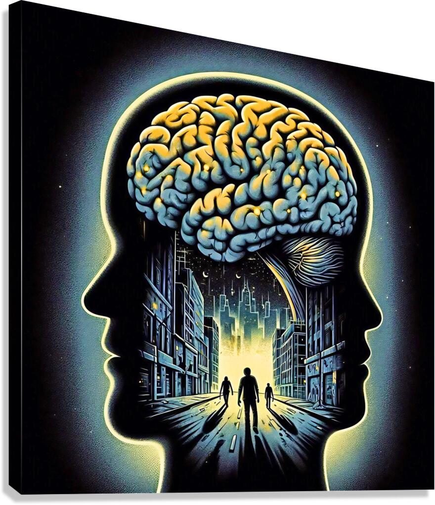 Braineeez 873 Canvas Print