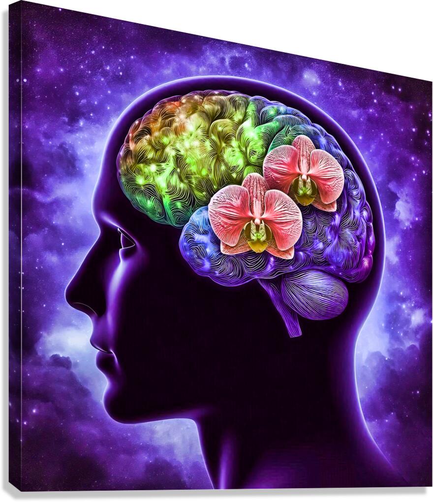 Braineeez 3 Canvas Print