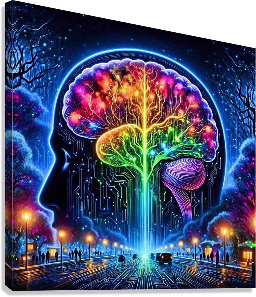 Braineeez 854 Canvas Print