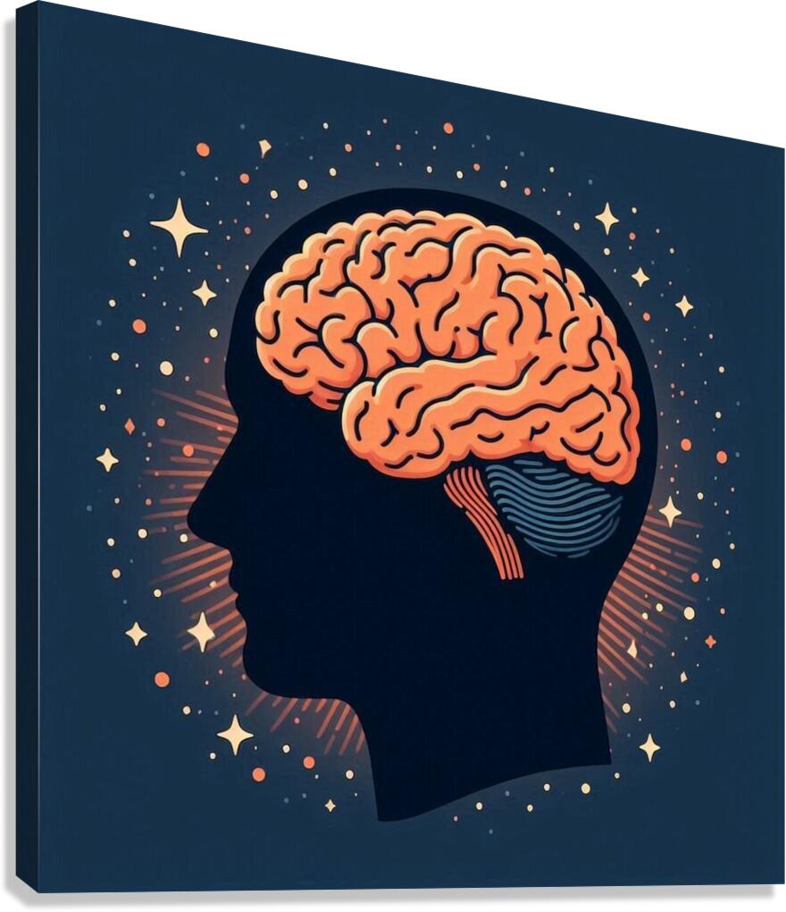 Braineeez 65 Canvas Print