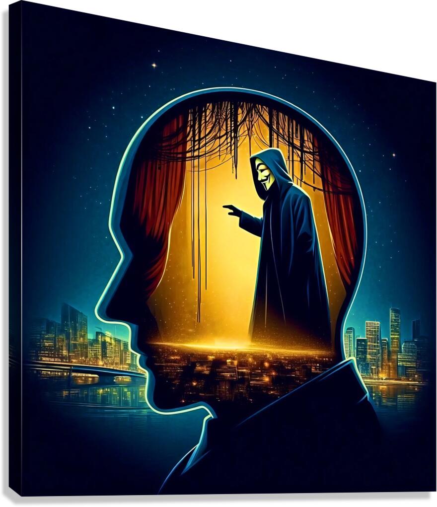 Braineeez 1024 Canvas Print