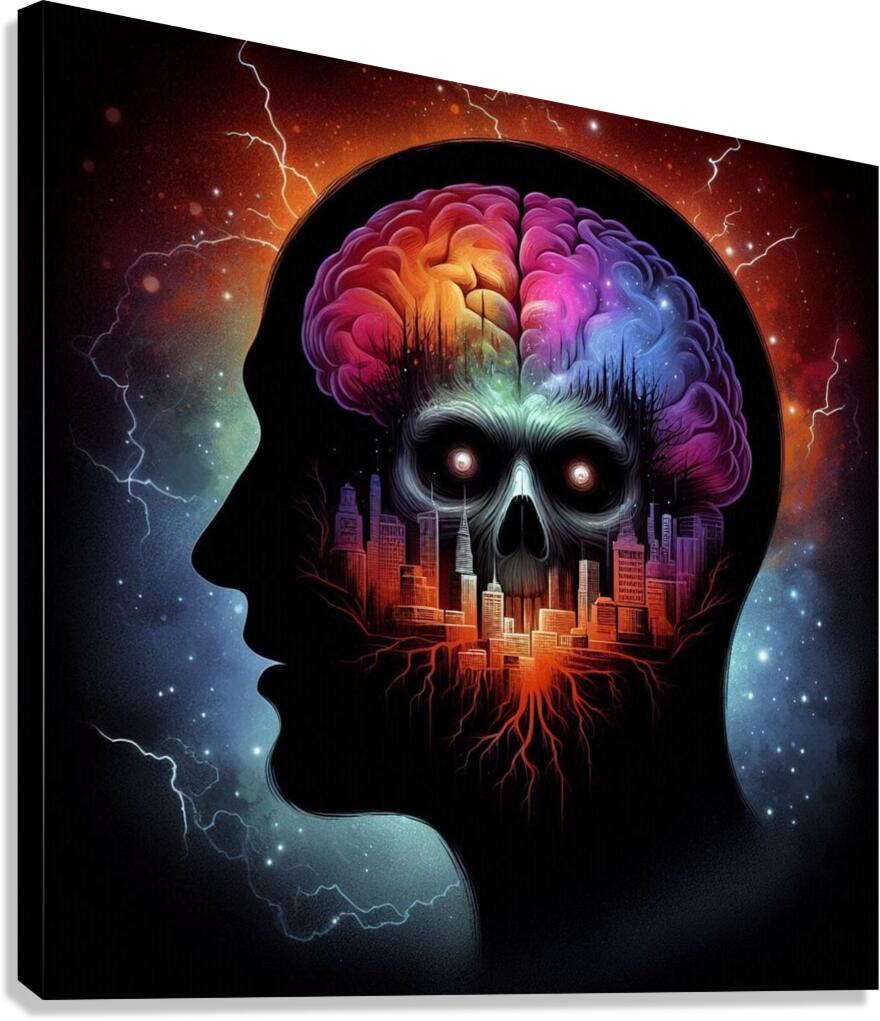 Braineeez 1392 Canvas Print