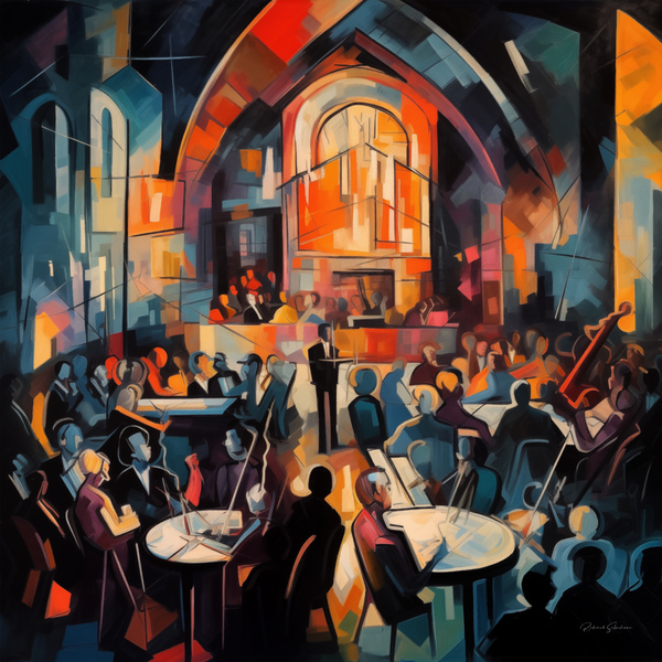20 s Jazz No.2 by Roderick Sebastiaan