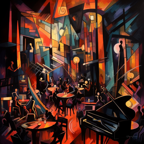 20 s Jazz No.3 by Roderick Sebastiaan