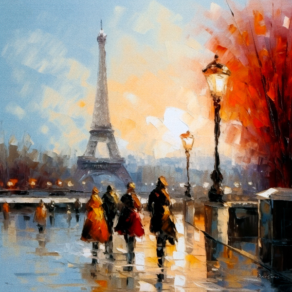 Autumn in Paris by Roderick Sebastiaan