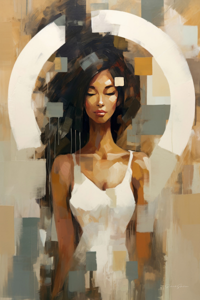 Fragmented Serenity Print