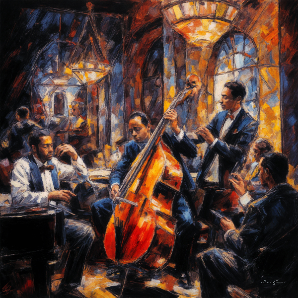 Jazz Quartet Print