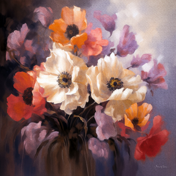 Wildflowers in Bloom by Roderick Sebastiaan