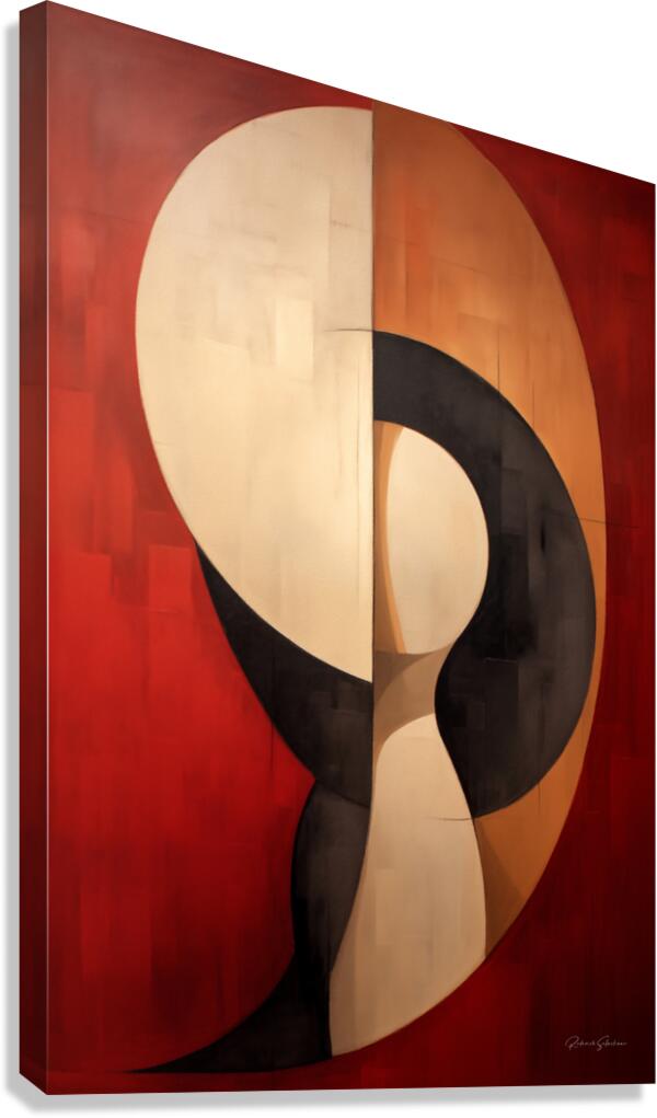 Crimson Dance Canvas Print