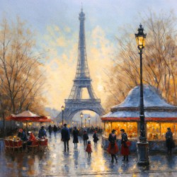 Twilight in Paris