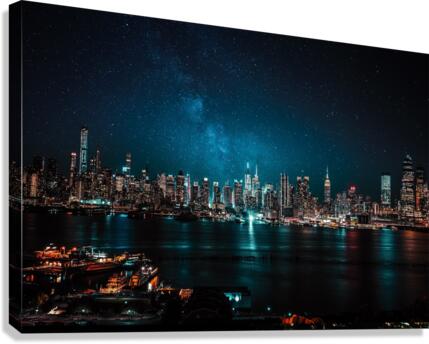 live city  Canvas Print