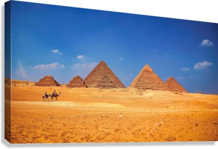 pyramid egypt  Canvas Print