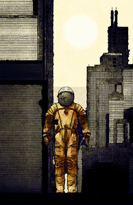 Astronaut in the City