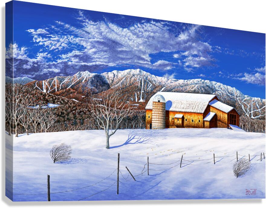 Mad River Valley Canvas Print