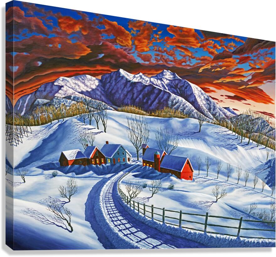 Mt Mansfield Canvas Print
