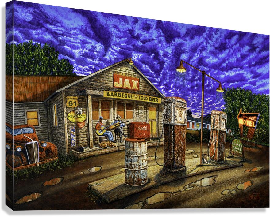 Juke Joint Canvas Print