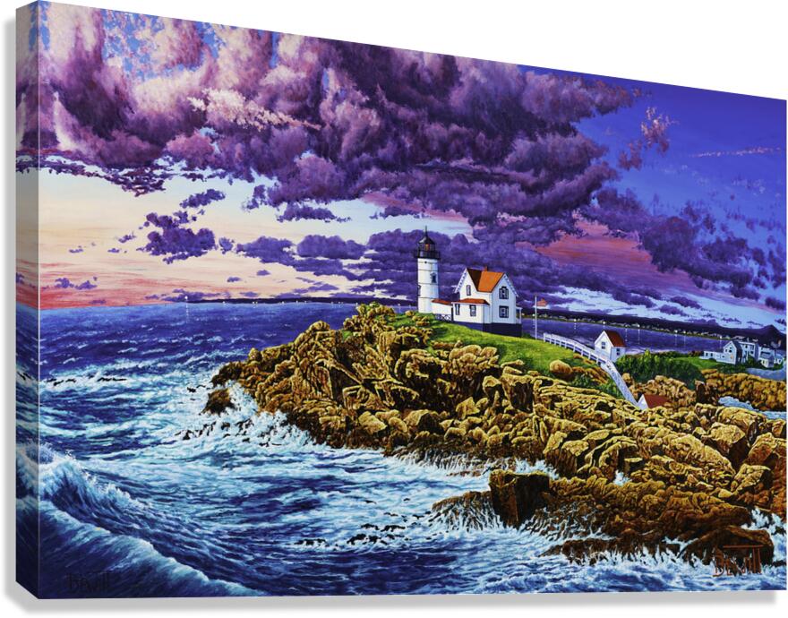 Nubble Light Canvas Print