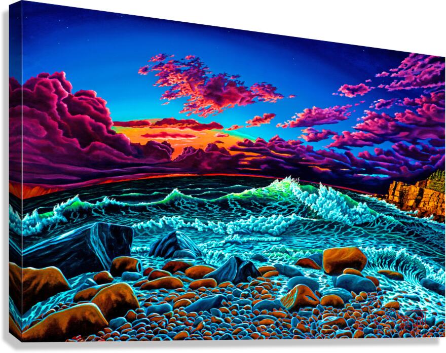 Otter Cliffs Canvas Print