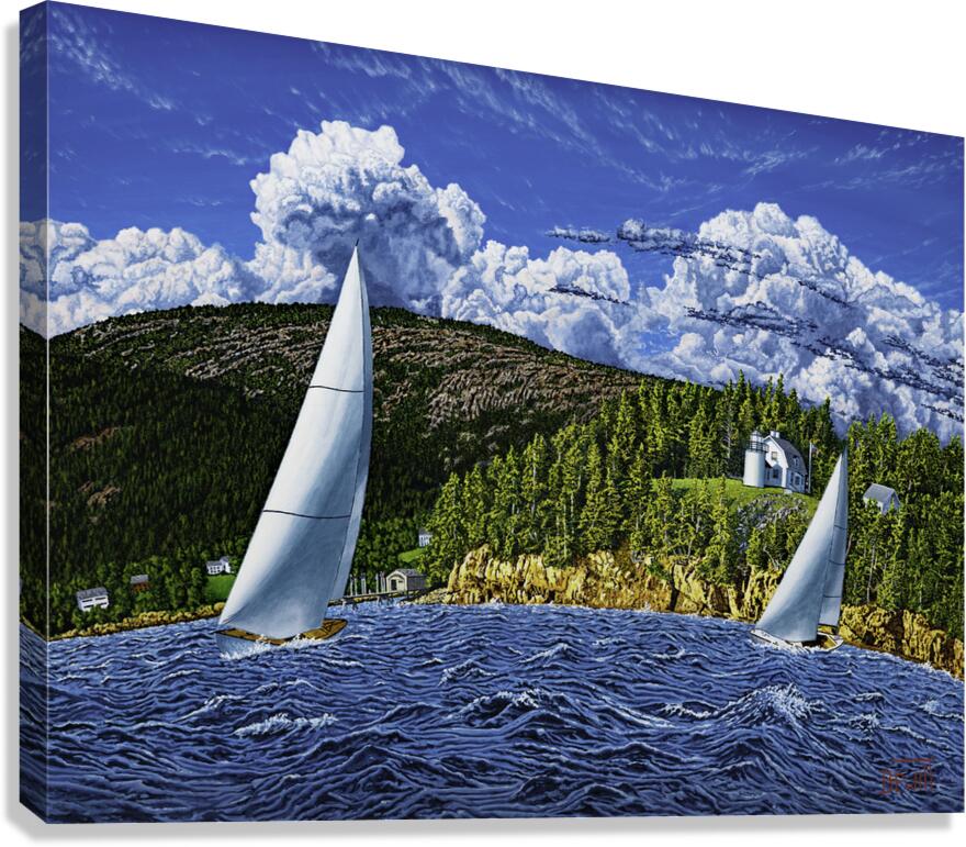 Bear Island Canvas Print