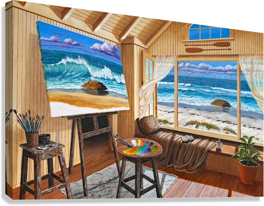 Summer Studio Canvas Print