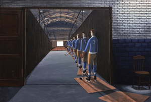 Birth of Pro Hockey in Toronto Blue Shirts First Game Mutual Street Arena