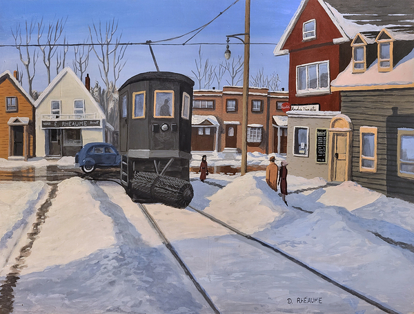 The Snow Sweeper by Dave Rheaume