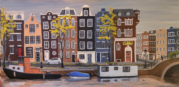 Autumn in Amsterdam by Dave Rheaume