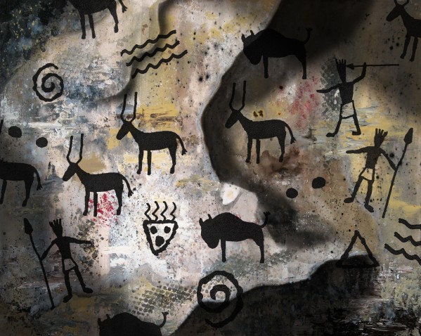 Cave Wall Print