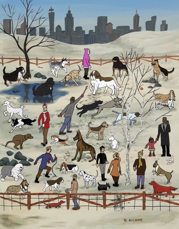 Dog Park Print
