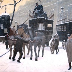 A Winter Morning Paris 1910