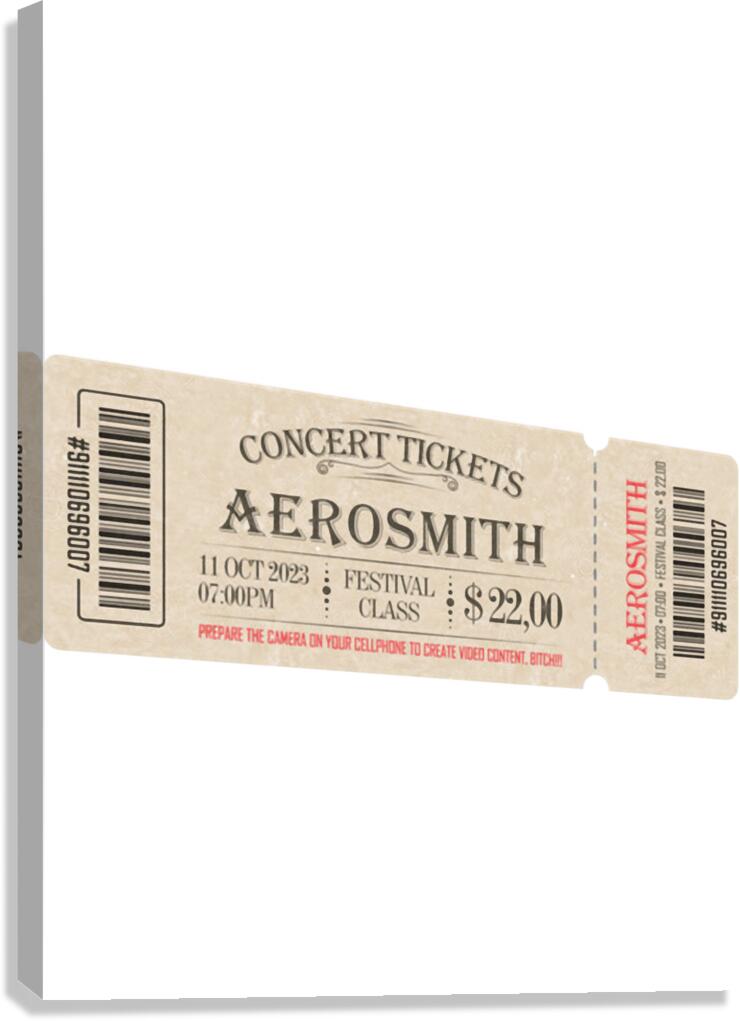 Aerosmith 16 Canvas Print