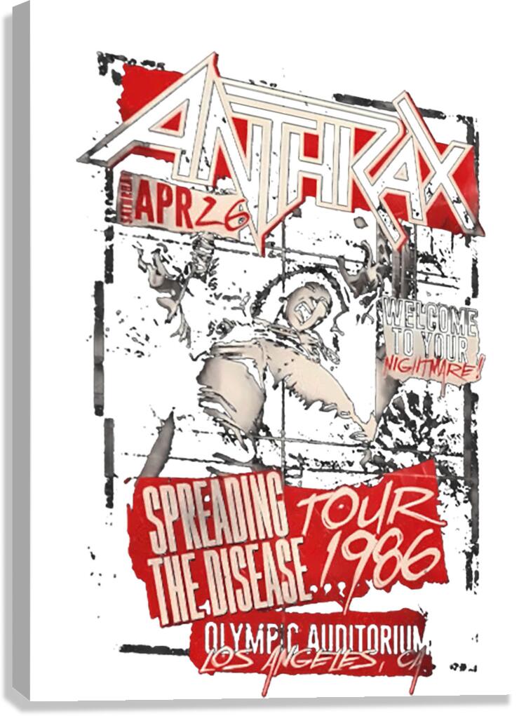 Anthrax 6 Canvas Print